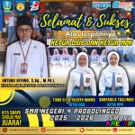 Pemilihan Ketua OSIS & MPK SMA Negeri 4 Probolinggo 2025-2026