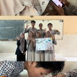 Mahasiswa PAI Institut Ahmad Dahlan melaksanakan Kegiatan pembelajaran kreatif siswa kelas XII SMA Negeri 4 Probolinggo ekspresikan nilai kesabaran melalui karya poster manual