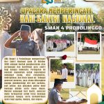 Upacara Memperingati Hari Santri Nasional SMAN 4 Probolinggo